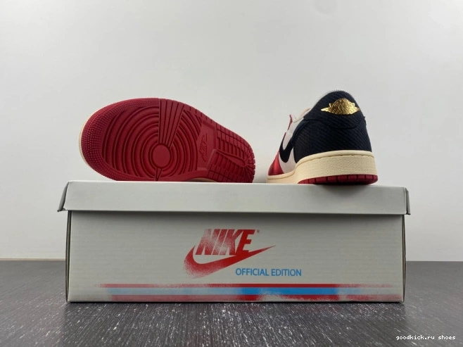 Rep Air x FN0432-100 Away Jordan 1 Low Trophy OG Room 0701